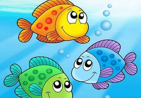 عکس نقاشی ماهی زیبا