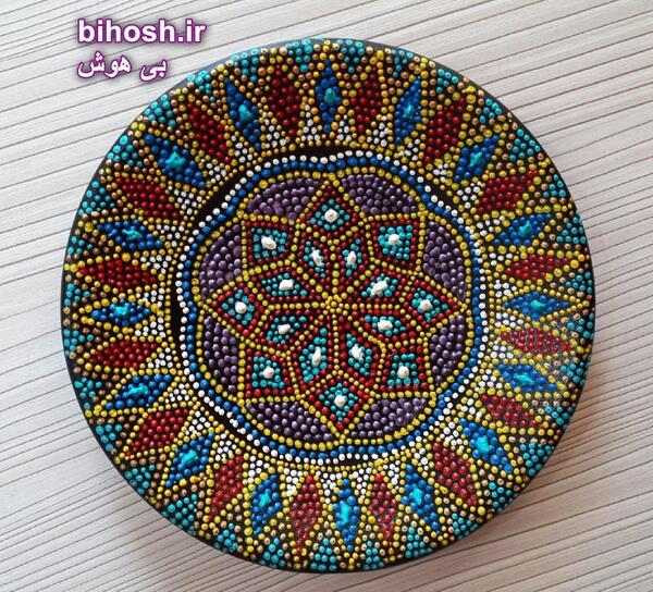 عکس نقاشی نقطه ایی