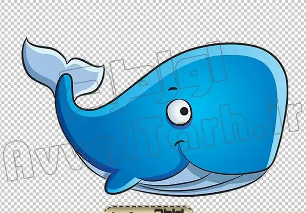 عکس نقاشی نهنگ در دریا