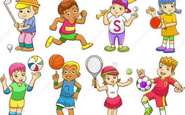 عکس نقاشی ورزشی آسان