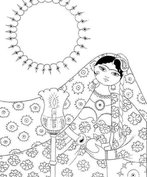 عکس نقاشی ویترای ساده