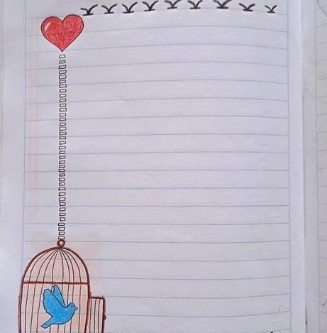 عکس نقاشی های فانتزی برای دفتر مشق