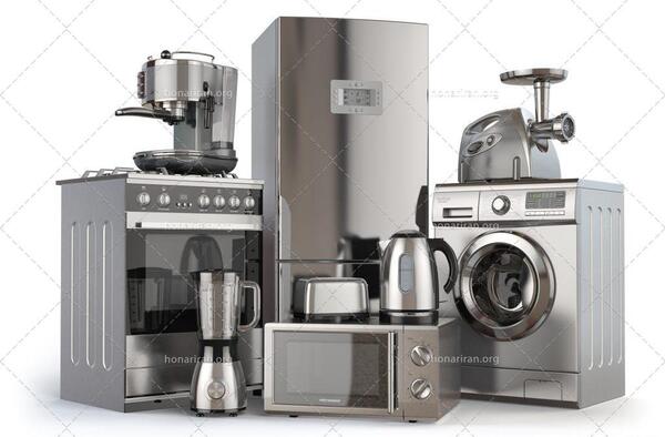 عکس نقاشی یخچال و لباسشویی
