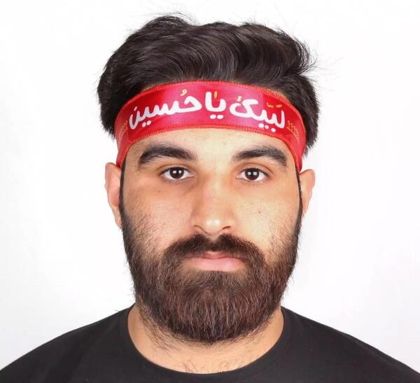 عکس نقاشی سربند یا حسین