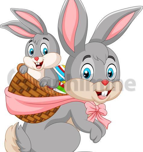 عکس خرگوش کارتونی برای تصویر زمینه