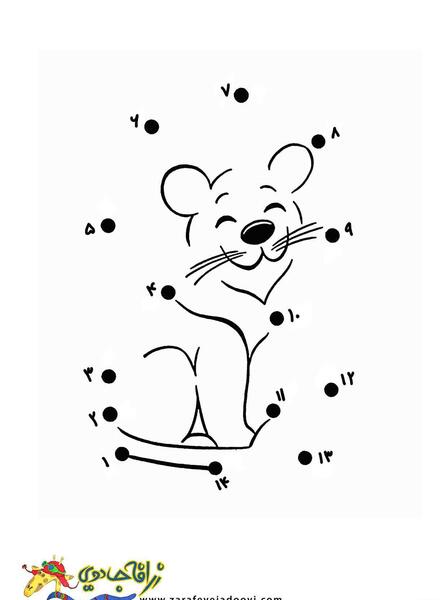 عکس نقاشی ساده با نقطه هفتم