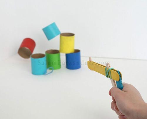 عکس نقاشی ساده تفنگی