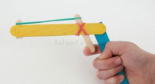 عکس نقاشی تفنگ ساده برای کودکان