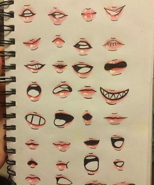 عکس نقاشی انیمه ساده ترسناک