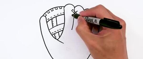 عکس نقاشی ساده توپ بسکتبال