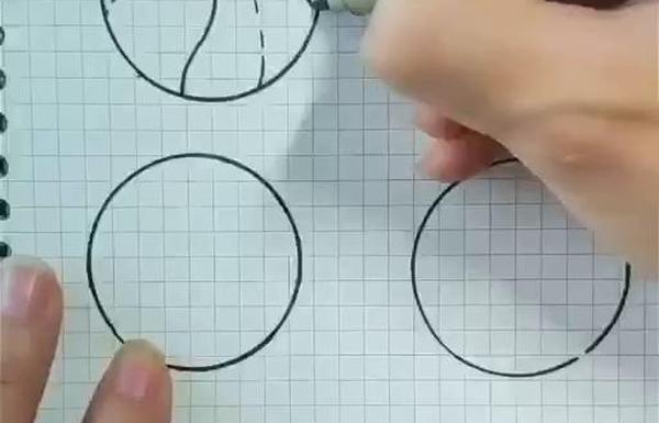 عکس نقاشی ساده توپ بسکتبال