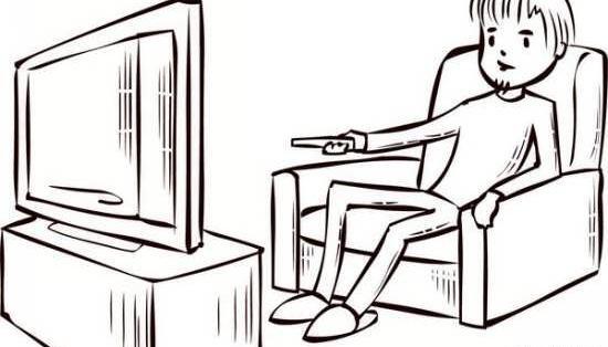 عکس نقاشی تلویزیونی ساده
