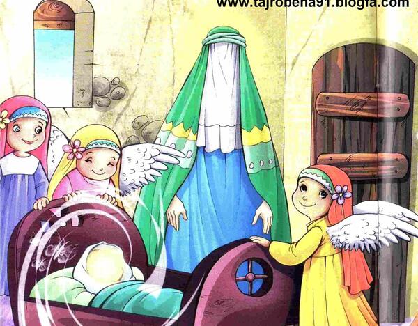 عکس نقاشی ساده تولد امام حسین
