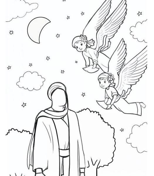 عکس نقاشی ساده تولد امام حسین
