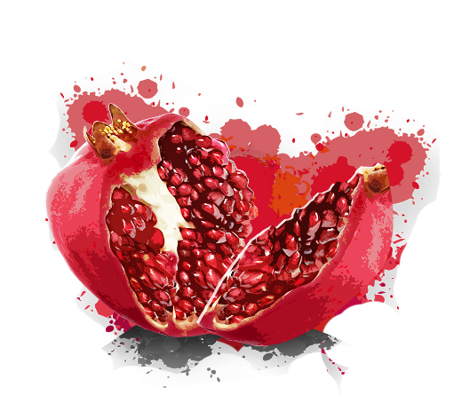 عکس شب یلدا انار و هندوانه
