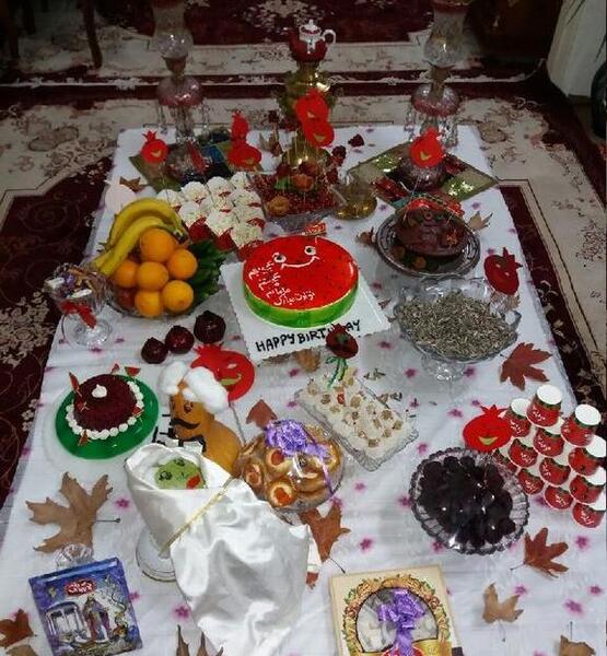 مدل عکس خانوادگی یلدا
