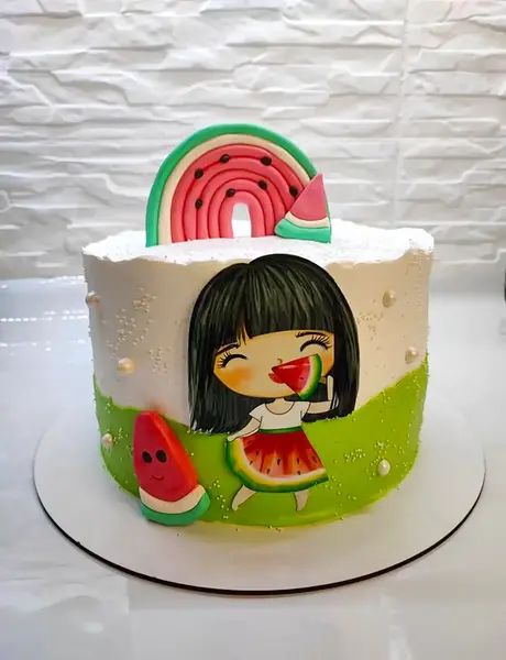 عکس کیک شب یلدا بچه گانه