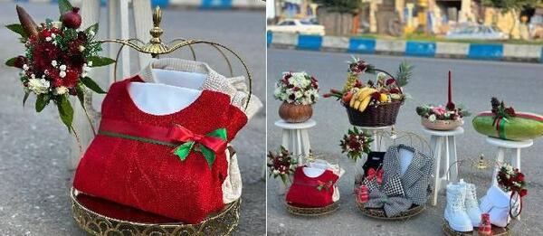 عکس هدیه شب یلدا برای عروس