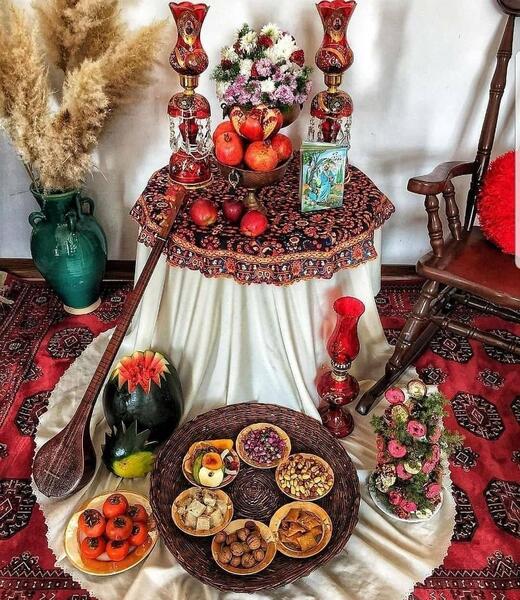 عکس هدیه شب یلدا برای عروس