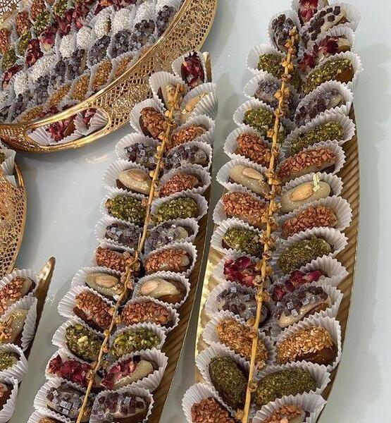 عکس سینی شب یلدا برای عروس