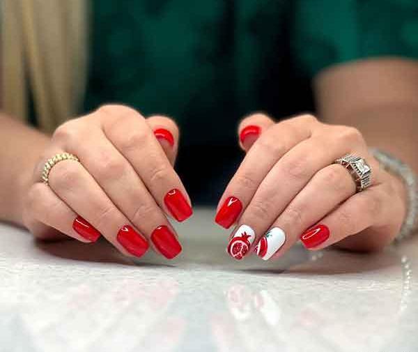 عکس ناخن واسه شب یلدا