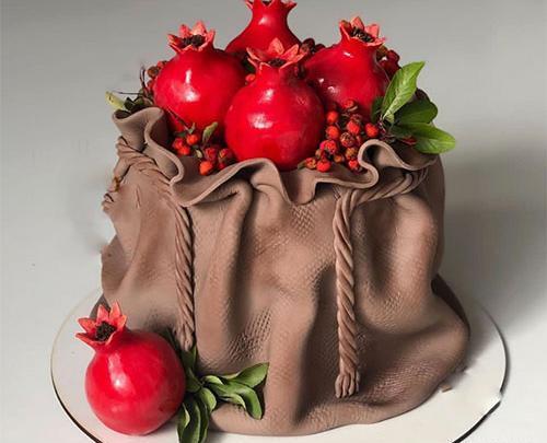 عکس شب یلدا برای کیک