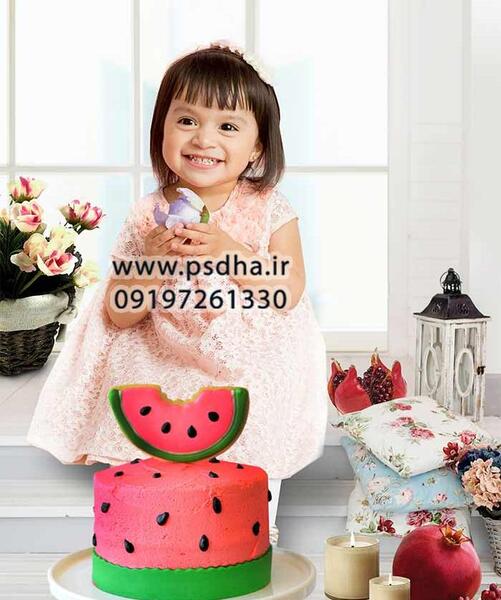 عکس شب یلدا برای کیک