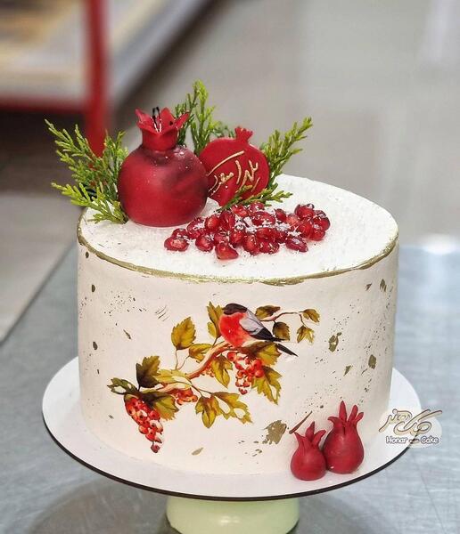 عکس کیک شب یلدا برای تولد