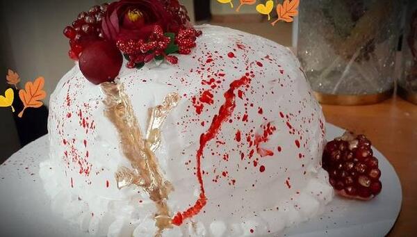 عکس کیک شب یلدا برای تولد