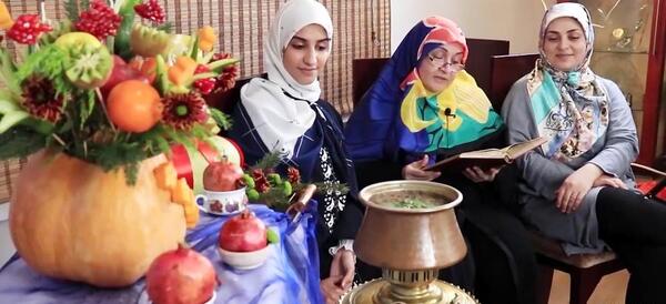 عکس شب یلدا عروس و داماد
