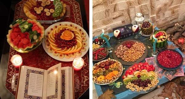 عکس شب یلدا عروسی