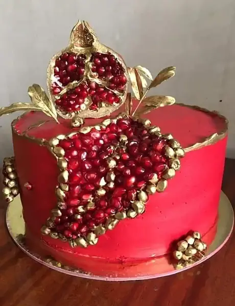 عکس طرح کیک شب یلدا