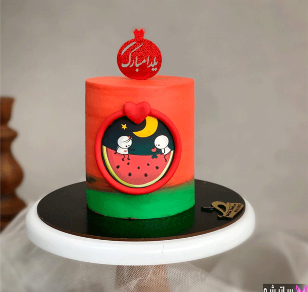 عکس شب یلدا کیک شب یلدا