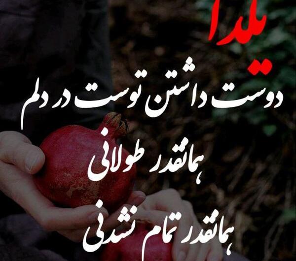 عکس زن و شوهر در شب یلدا