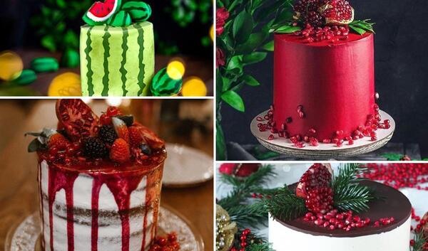 عکس کیک خوشگل برای شب یلدا