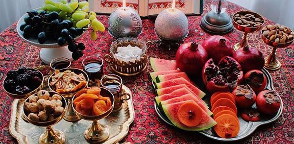عکس خوشگل از شب یلدا