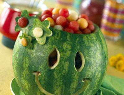 عکس هندوانه تزیینی شب یلدا