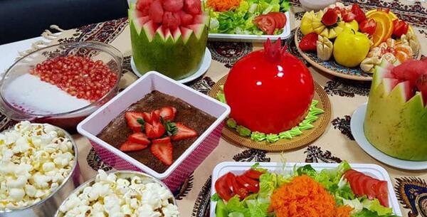 عکس جشن شب یلدا در مدارس