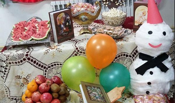 عکس جشن شب یلدا در مدارس