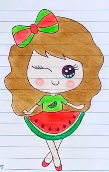 عکس نقاشی شب یلدا برای کلاس چهارم