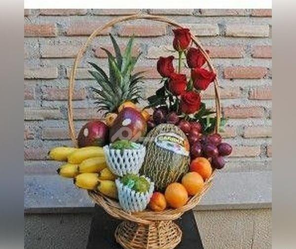 عکس تزیین سبد میوه شب یلدا