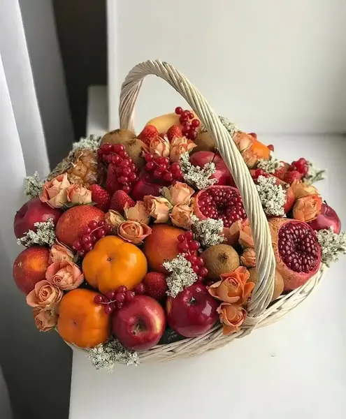 عکس تزیین سبد میوه شب یلدا