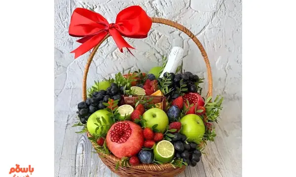 عکس تزیین سبد میوه شب یلدا