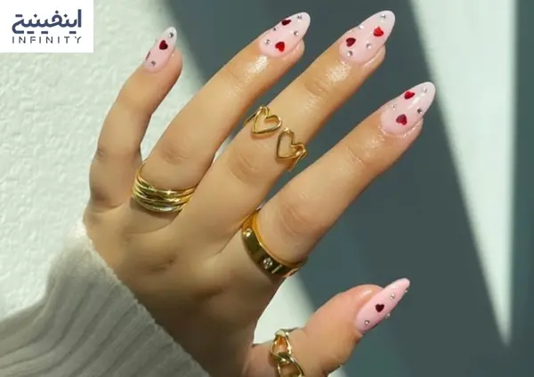 عکس ناخن بچه گانه برای شب یلدا