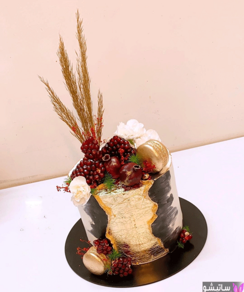 عکس کیک شب یلدا قشنگ