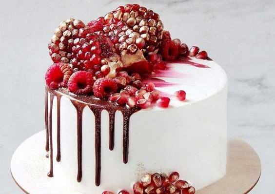 عکس کیک شب یلدا قشنگ