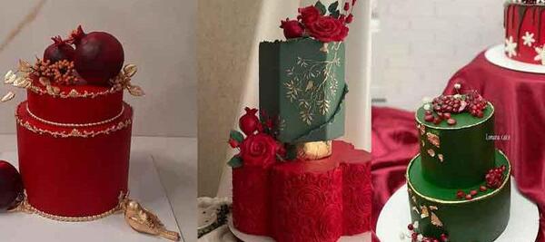 عکس کیک شب یلدا قشنگ