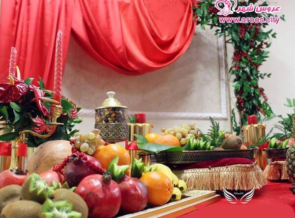 ایده عکس شب یلدا عروس و داماد