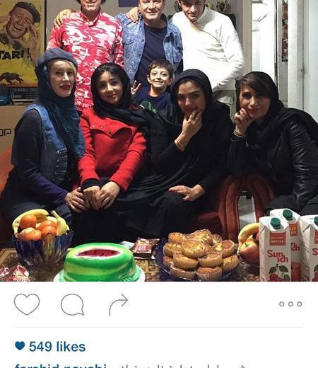 عکس شب یلدا بازیگران ۱۴۰۲