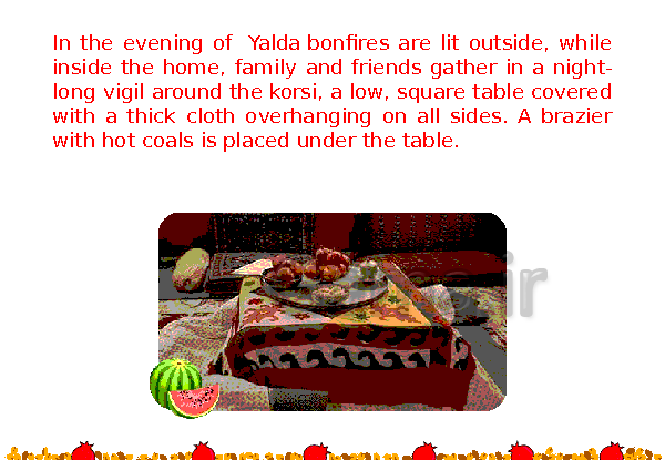 عکس شب یلدا به انگلیسی